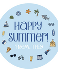 Happy Summer Stickers