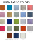 Custom Cowboy Linen Fringe Guest Towels (Set of 2)