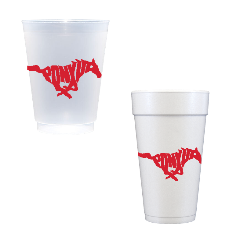 Pony Up Cups