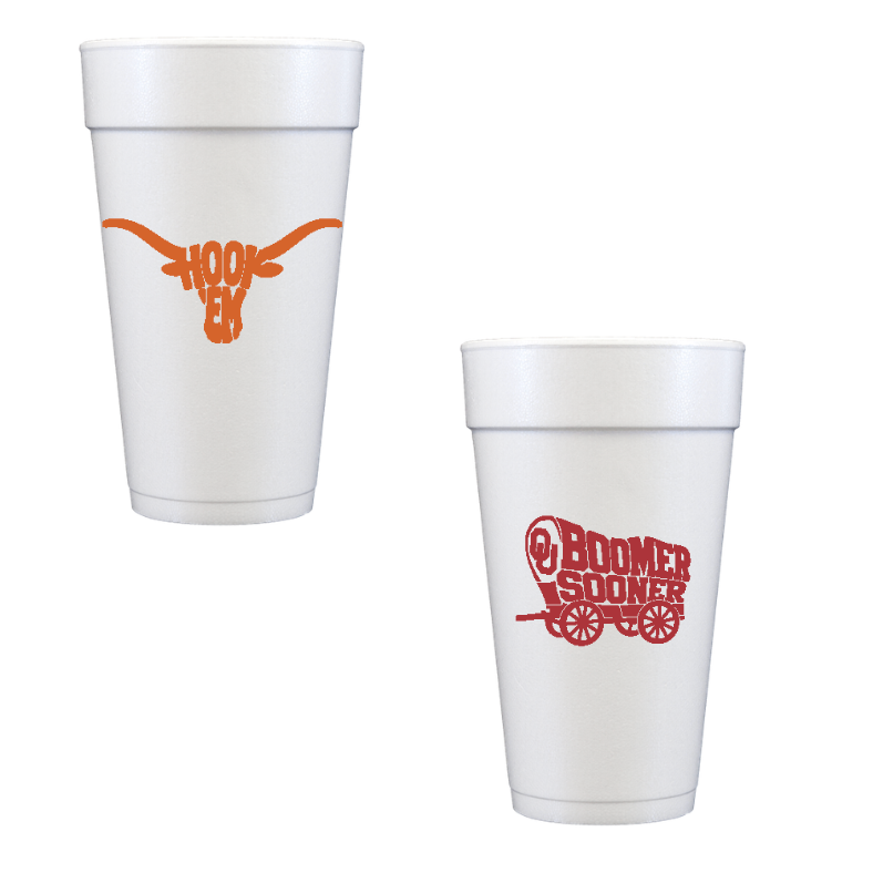 House Divided Foam Cups