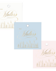 Custom Engraved Gift Tag, TA10