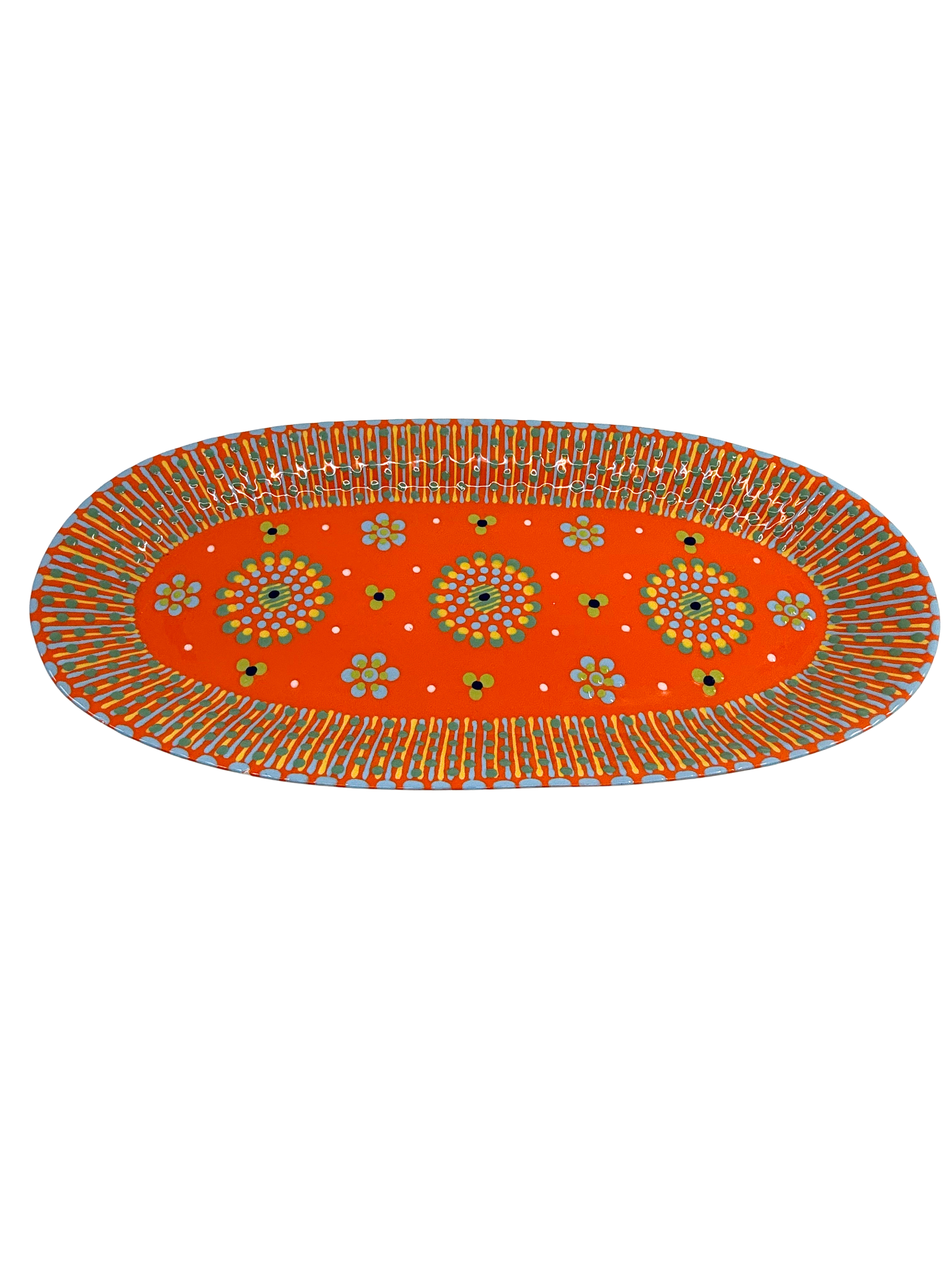 Oval Serving Platter, Various Colors