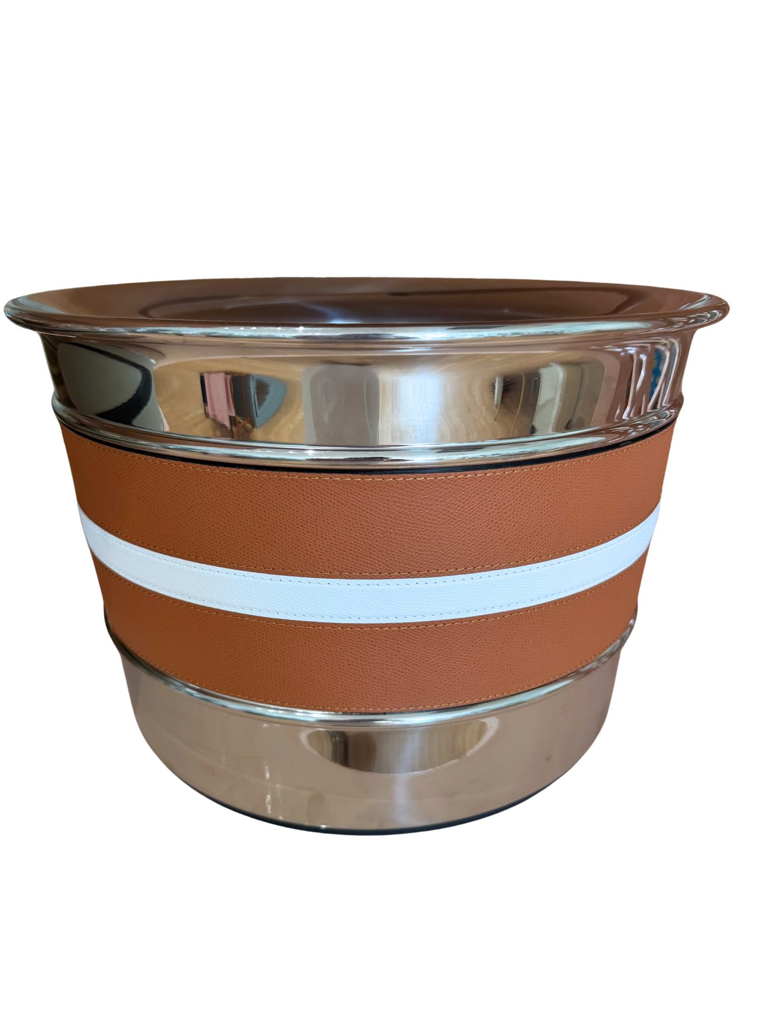 Ocean Leather Champagne Bucket, Large