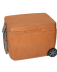 Leather Coolbox on Wheels, 70L