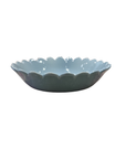 Scalloped Plate, Blue
