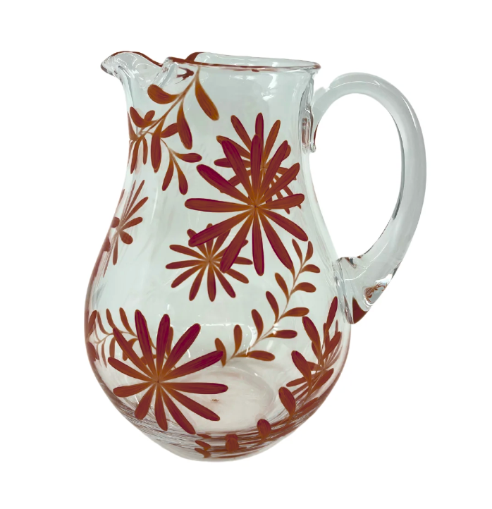 Hand Painted Pitcher, Saint Tropez