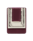 Leather Money Clip Wallet, Custom