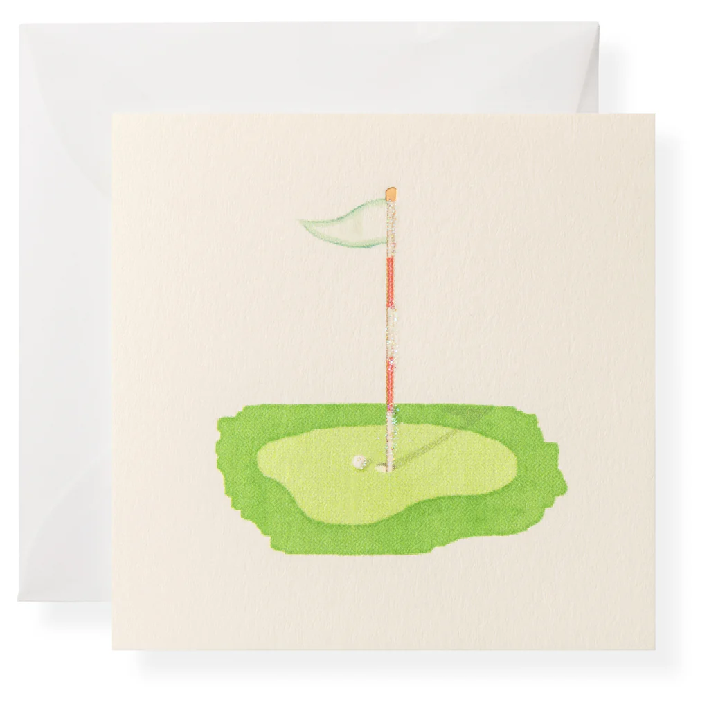 Golf Enclosure Cards, Set of 8