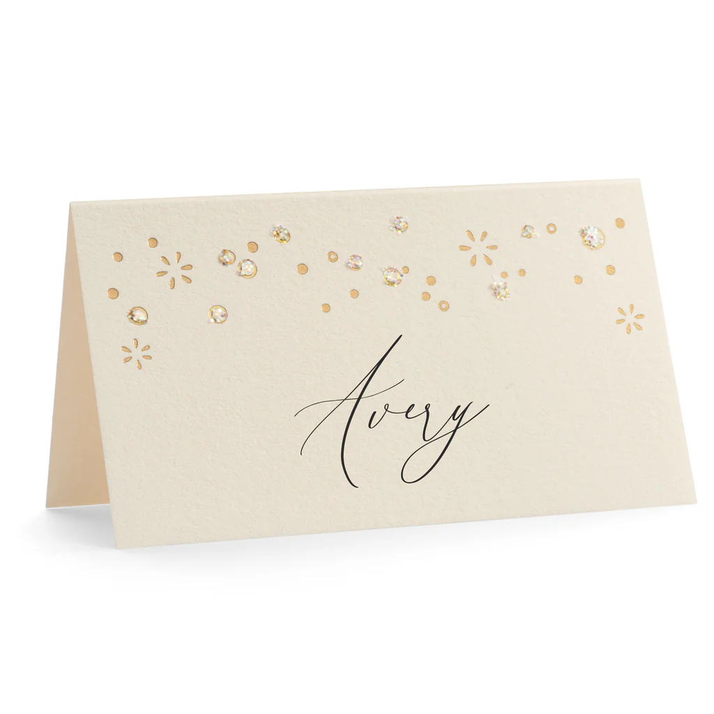 Bubbles Place Cards