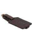 Campaign Leather Luggage Tag, Custom