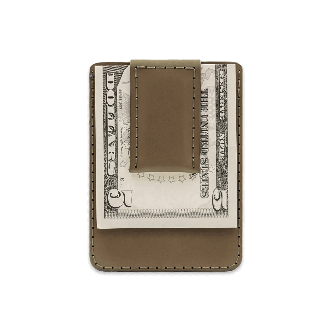 Leather Money Clip Wallet, Custom