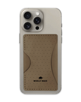 Stick on Leather Phone Wallet, Custom