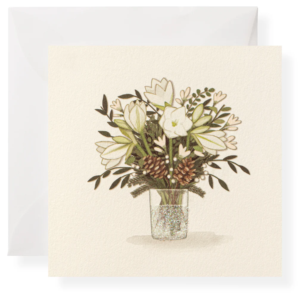 Holiday Garden Enclosure Cards, Set of 8
