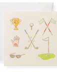 Golf Enclosure Cards, Set of 8