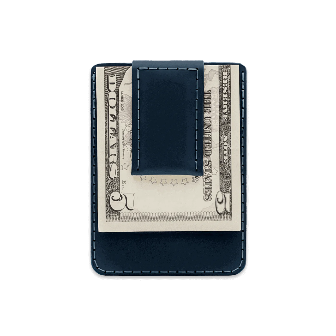 Leather Money Clip Wallet, Custom