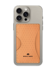 Stick on Leather Phone Wallet, Custom