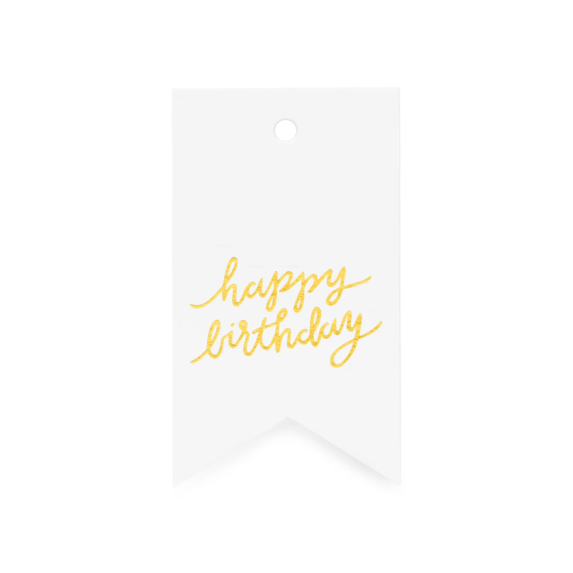 Happy Birthday Gift Tag, Set of 10