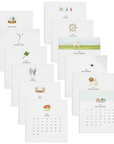 2025 Tailored Desk Calendar with Black Easel