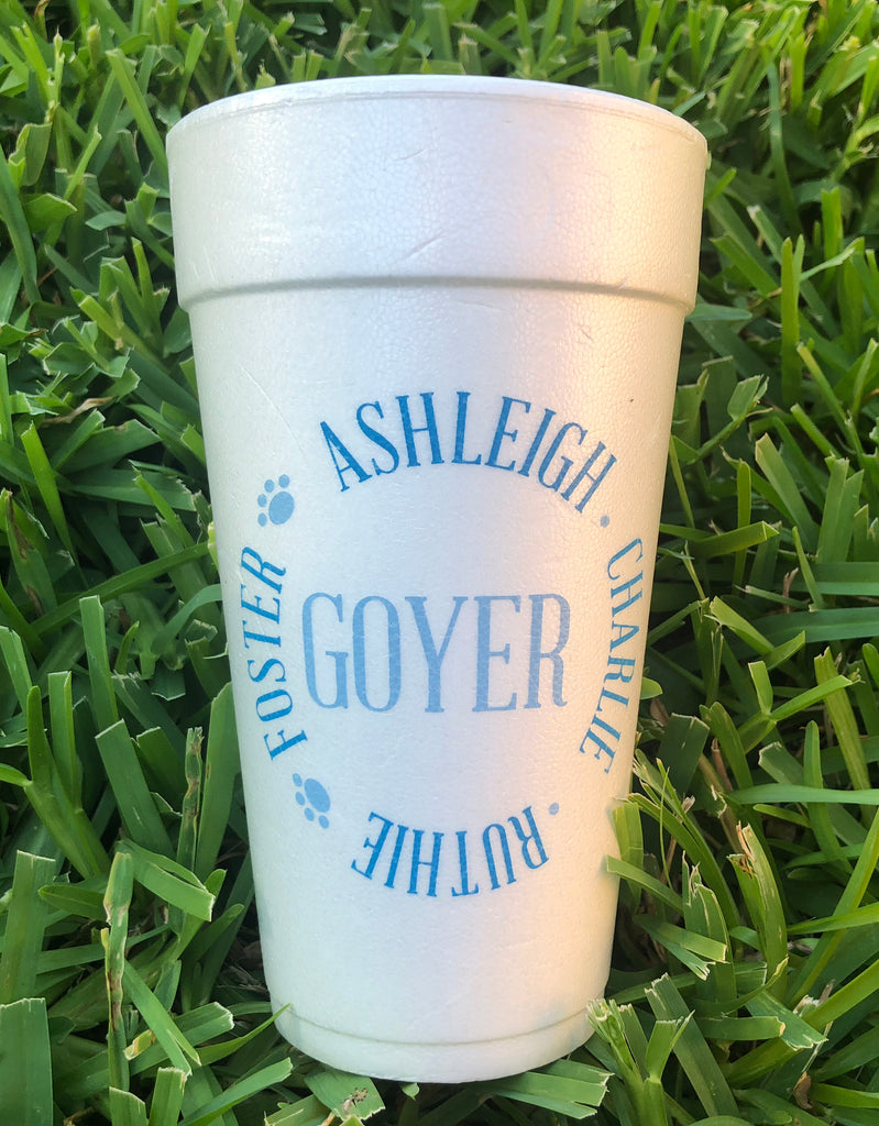 Create Your Own Custom 20 oz. Styrofoam Cups – Frill Seekers Gifts