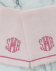 Custom Linen Guest Towels (Set of 3)